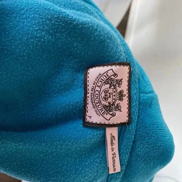 Blue nautical juicy couture velour track jacket. - Picture 7 of 7